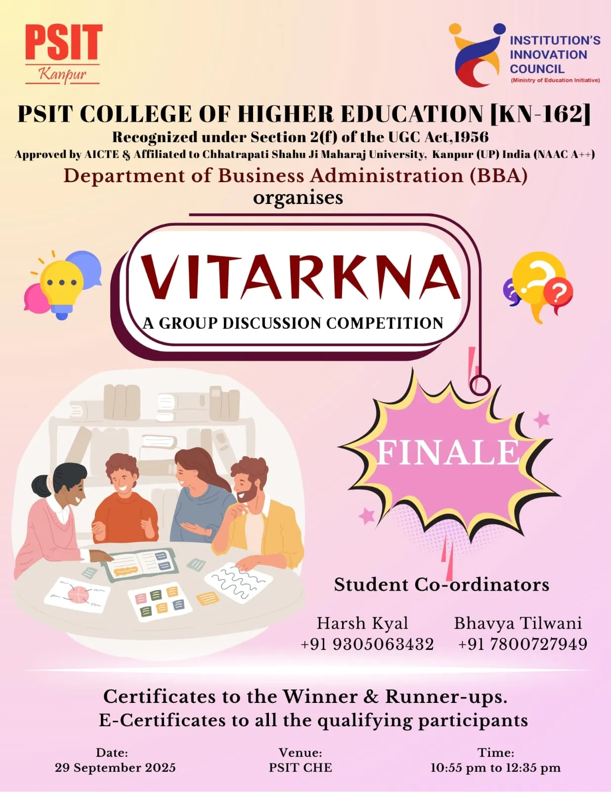 Vitarkana – Group Discussion Competition